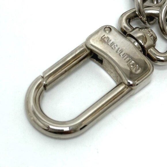 LOUIS VUITTON Porte Cles_Damier - Ebene Key Holder Key Charm Bag Charm - Picture 7 of 13